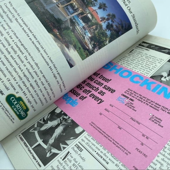 People Weekly Magazine Princess Diana 1991 - Picture 4 of 7